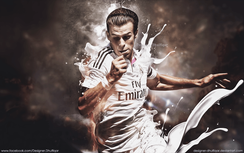 Gareth Bale Madrid C.F. By Designer Dhulfiqar