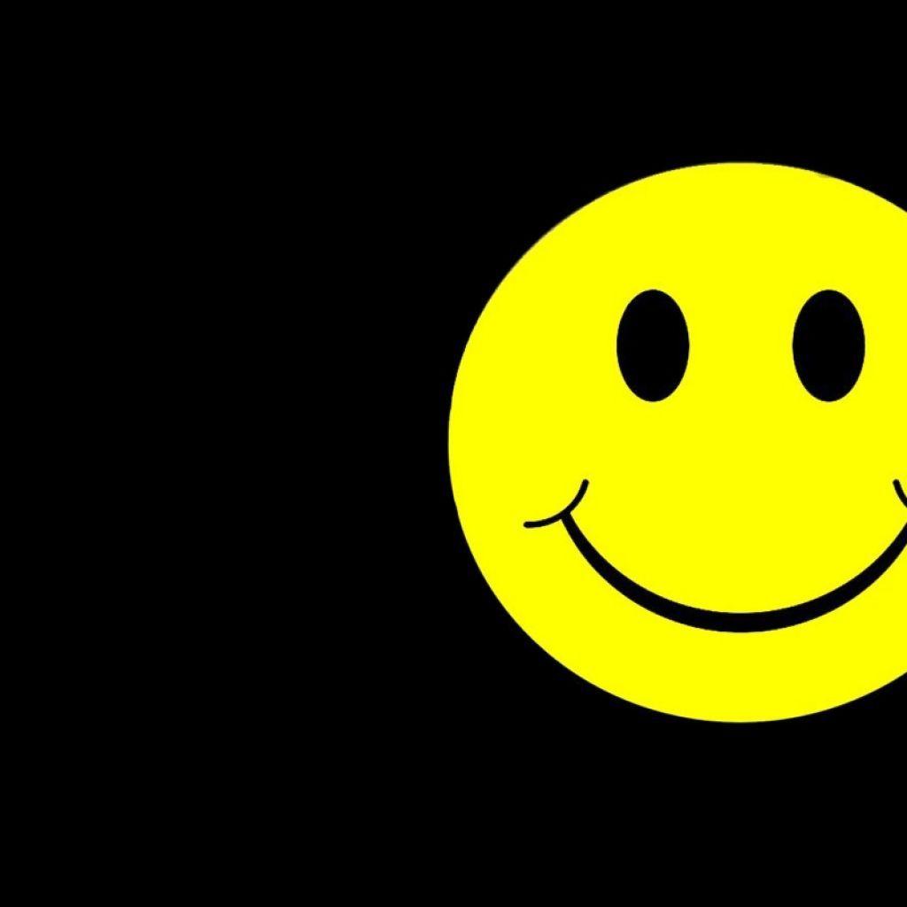 Smiley Face Black Background 2723 Download Free HD Desktop