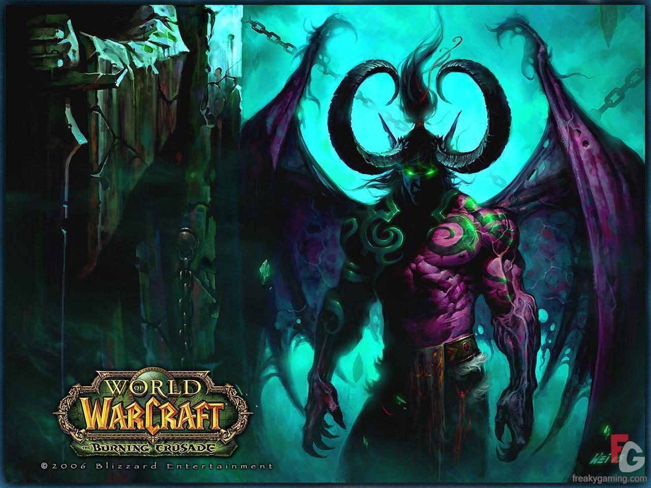 World Of Warcraft: The Burning Crusade Illidan Wallpaper
