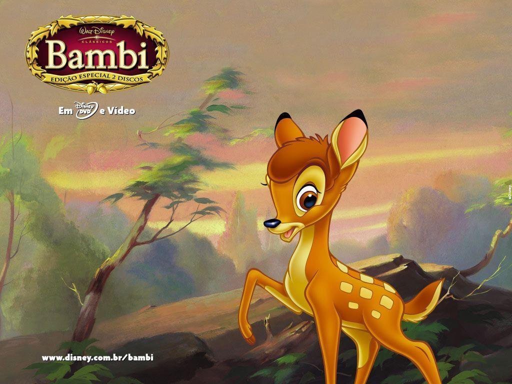 Bambi Cartoon Wallpaper Pins