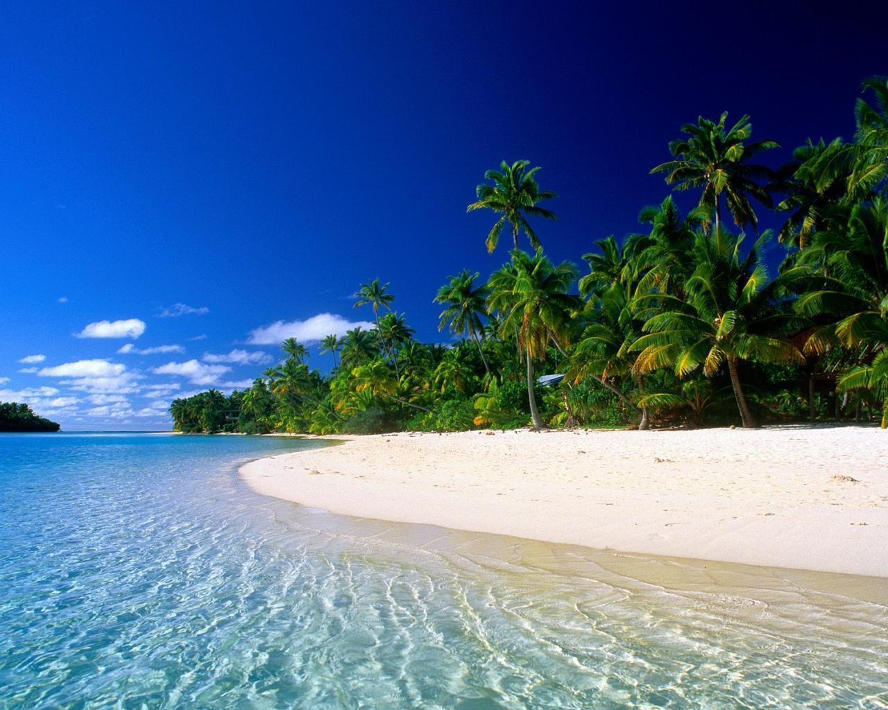 Very Beautiful Beach For Your PC Deskx1024 Notebook LCD