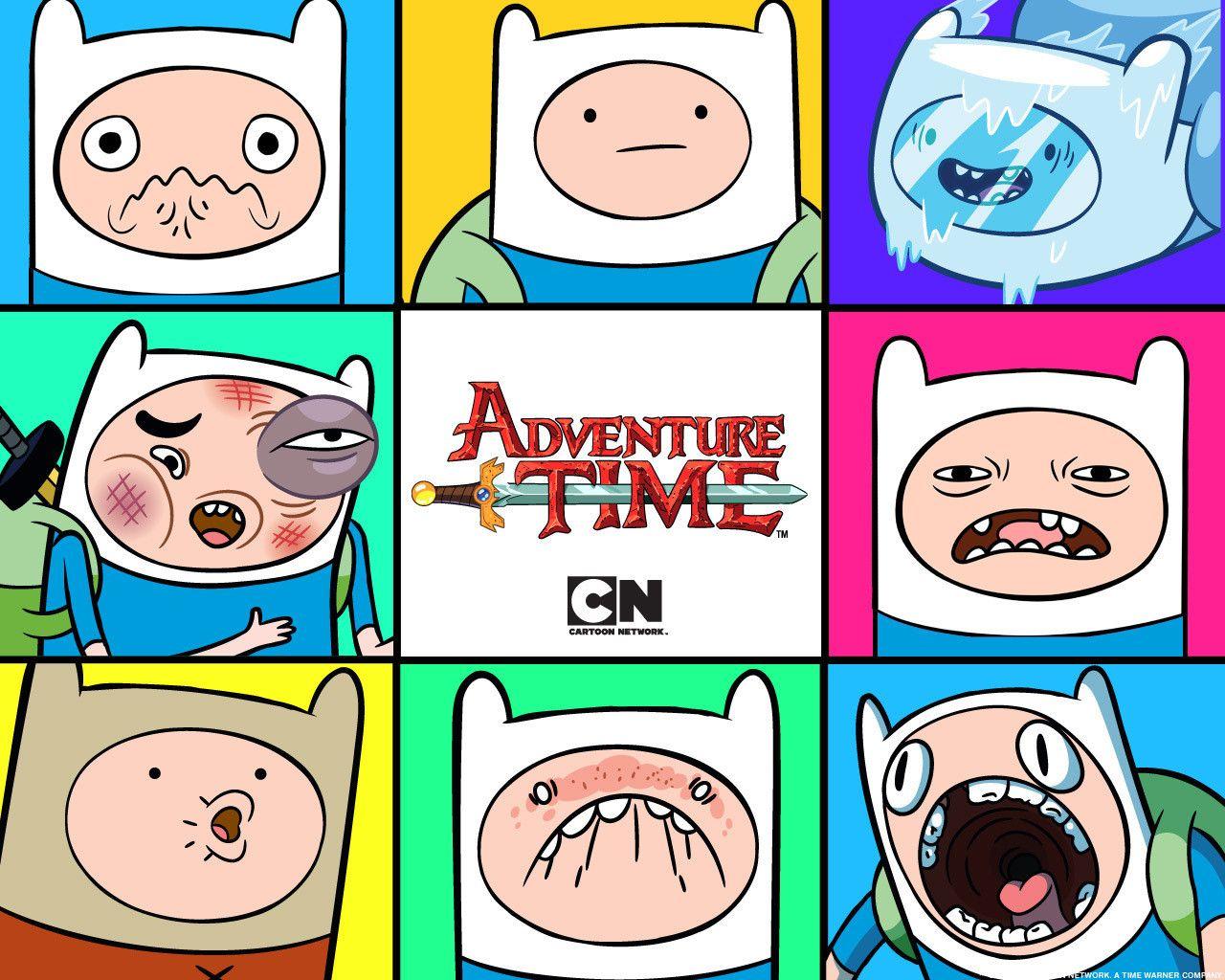 Finn Faces Time With Finn and Jake Wallpaper 12984865