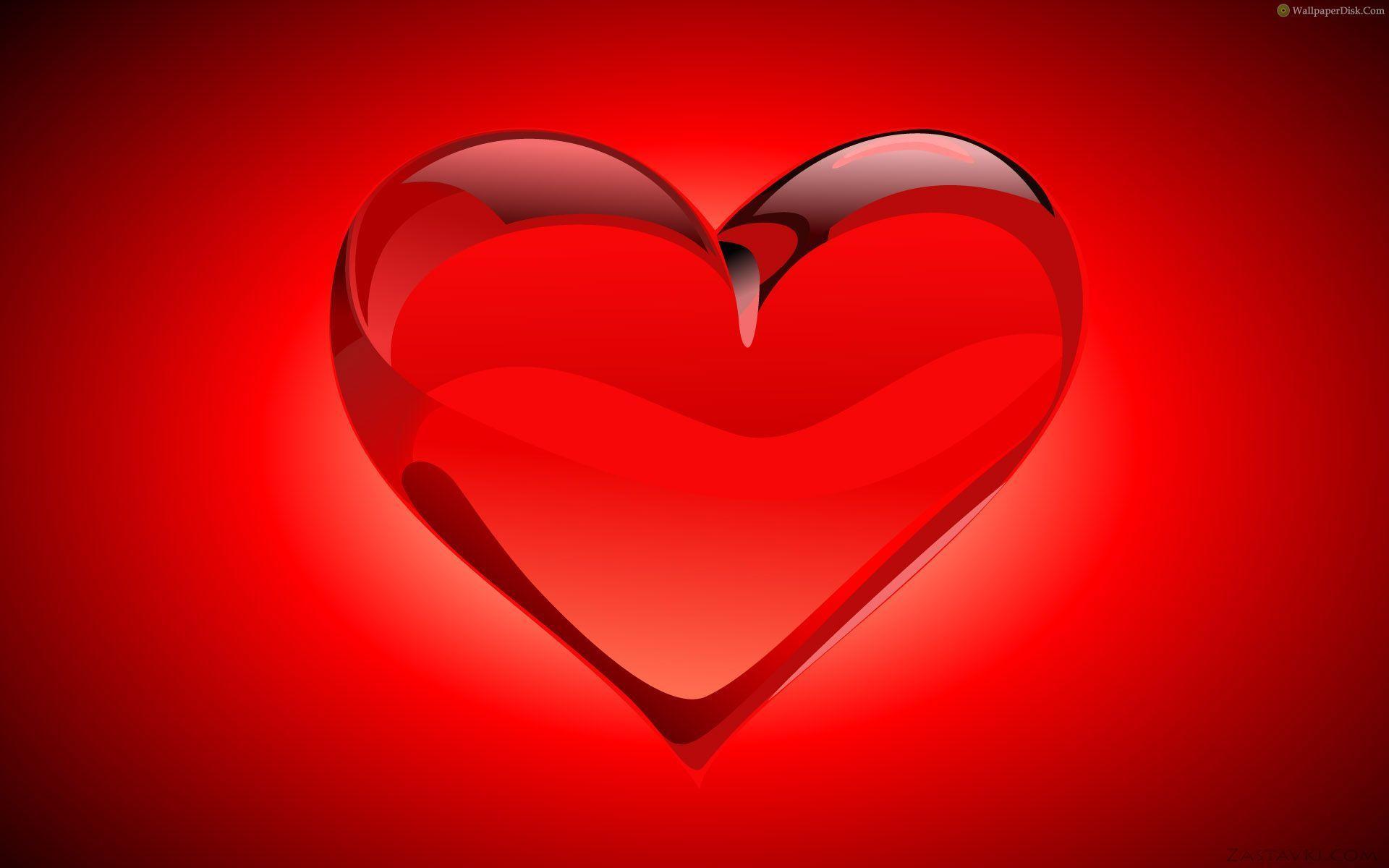 wallpaper red heart