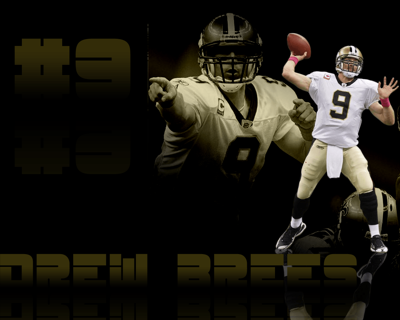 drew brees wallpaper