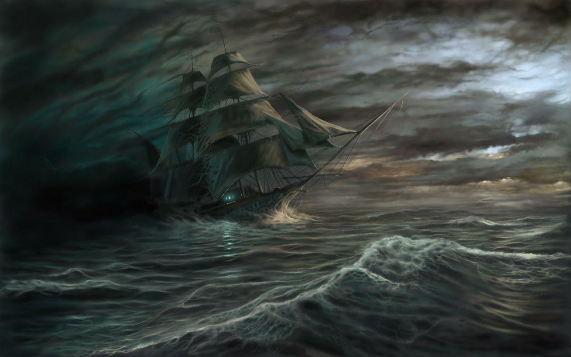 stormy seas, Desktop and mobile wallpaper