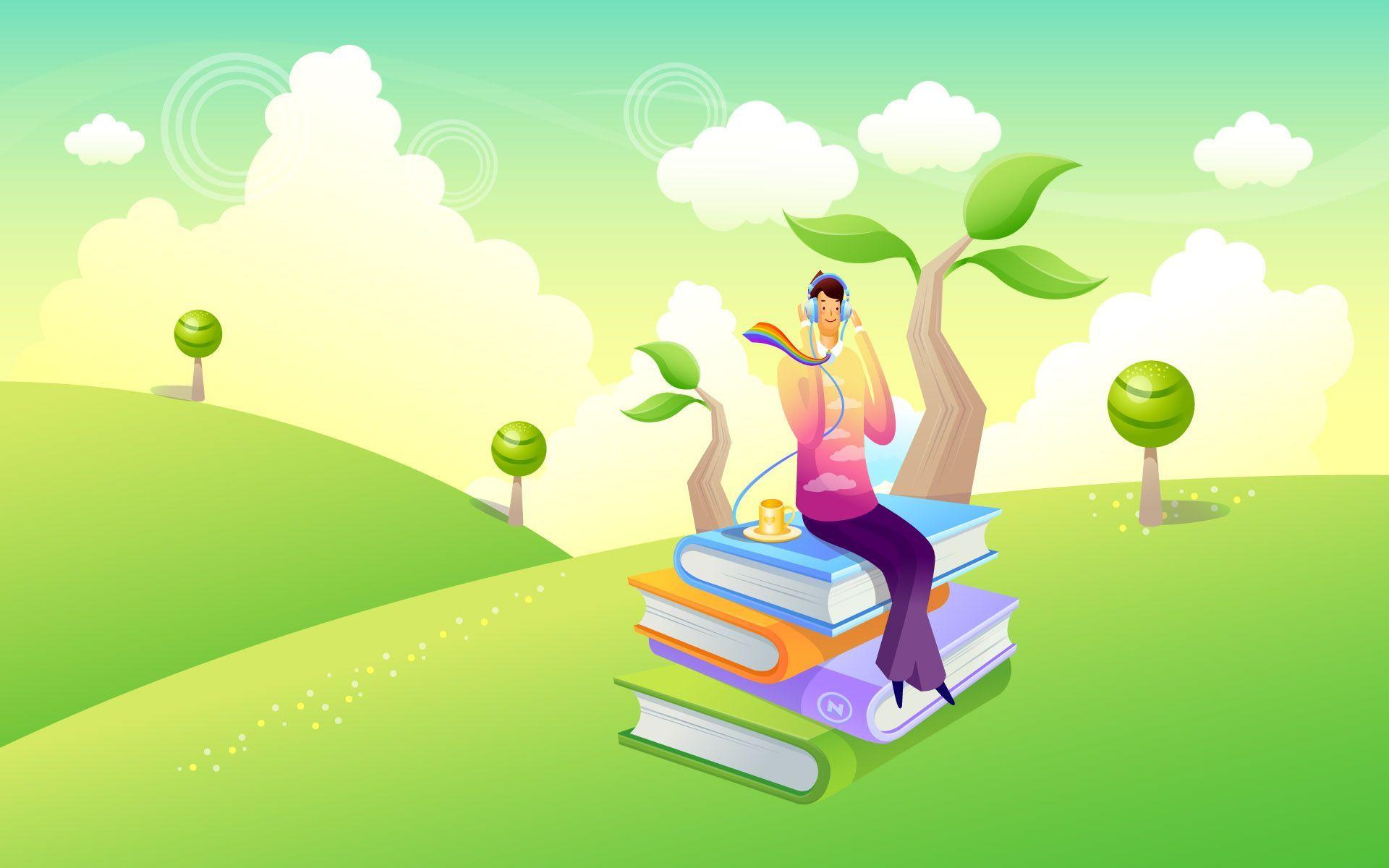 Vector Cartoon wallpaper Wallpaper Wallpaper 90329