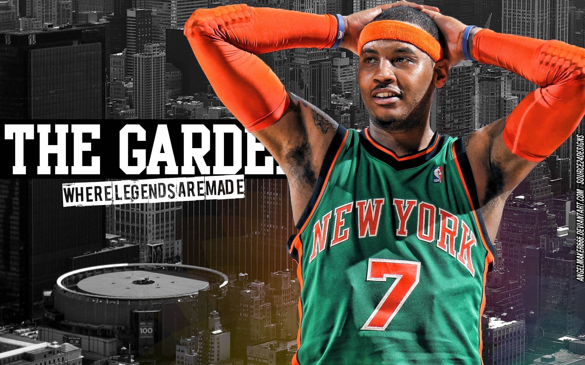 100+] Carmelo Anthony Wallpapers