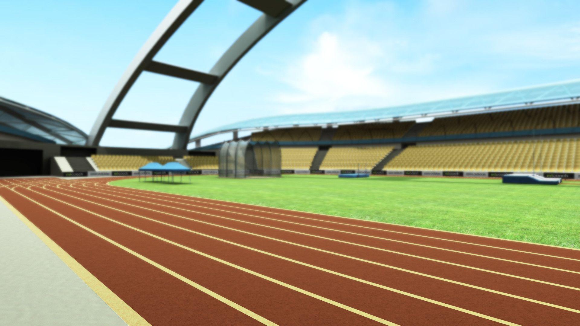 Wallpaper For > Track And Field Background