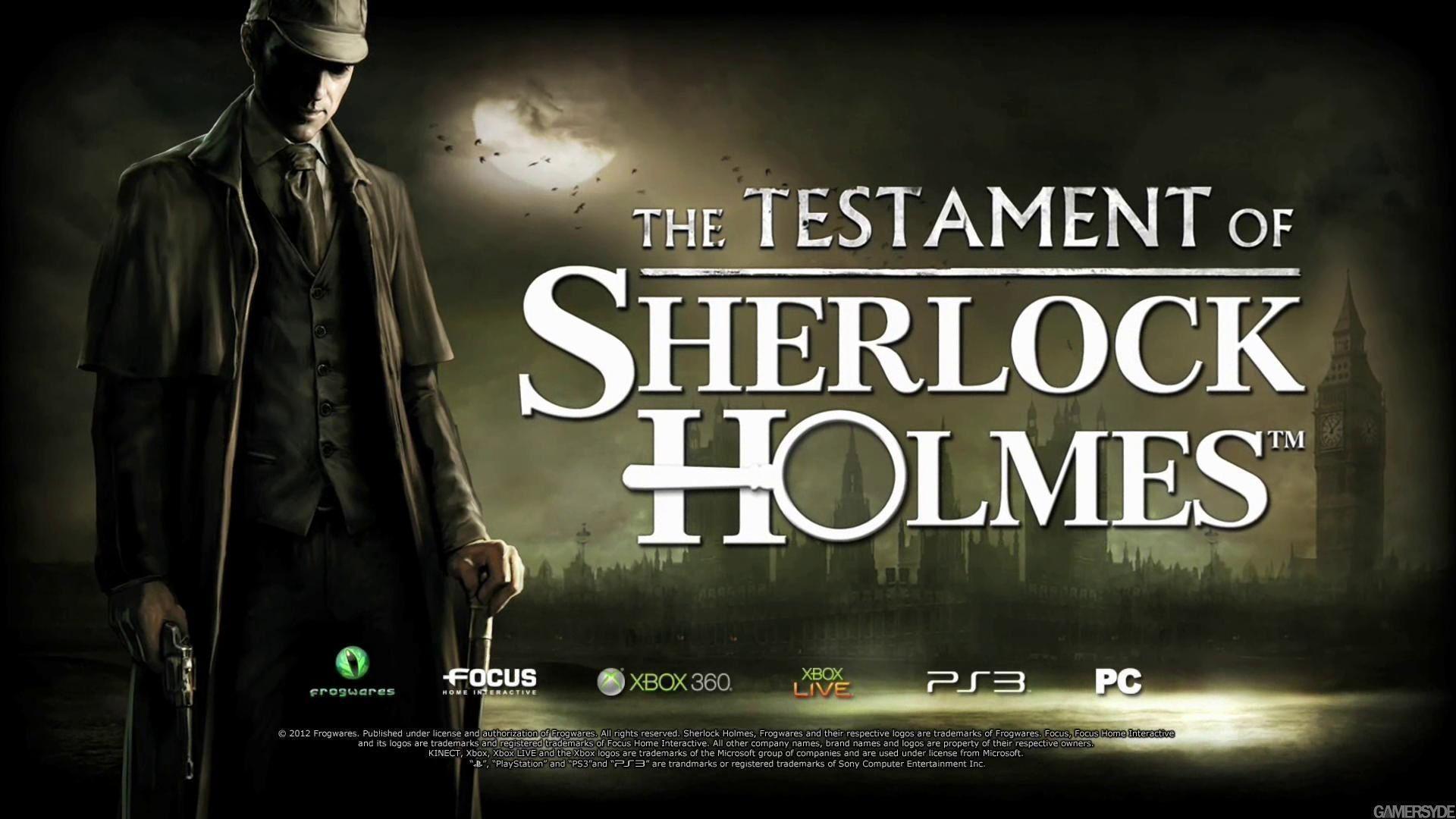 Testament Of Sherlock Holmes wallpaper