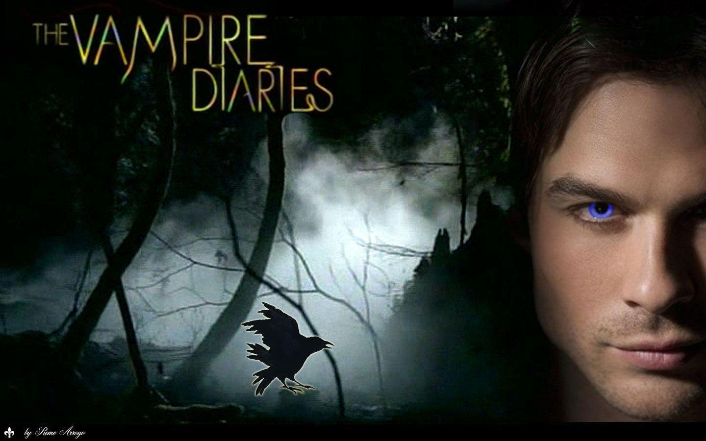 Damon ♥ Vampire Diaries Wallpaper