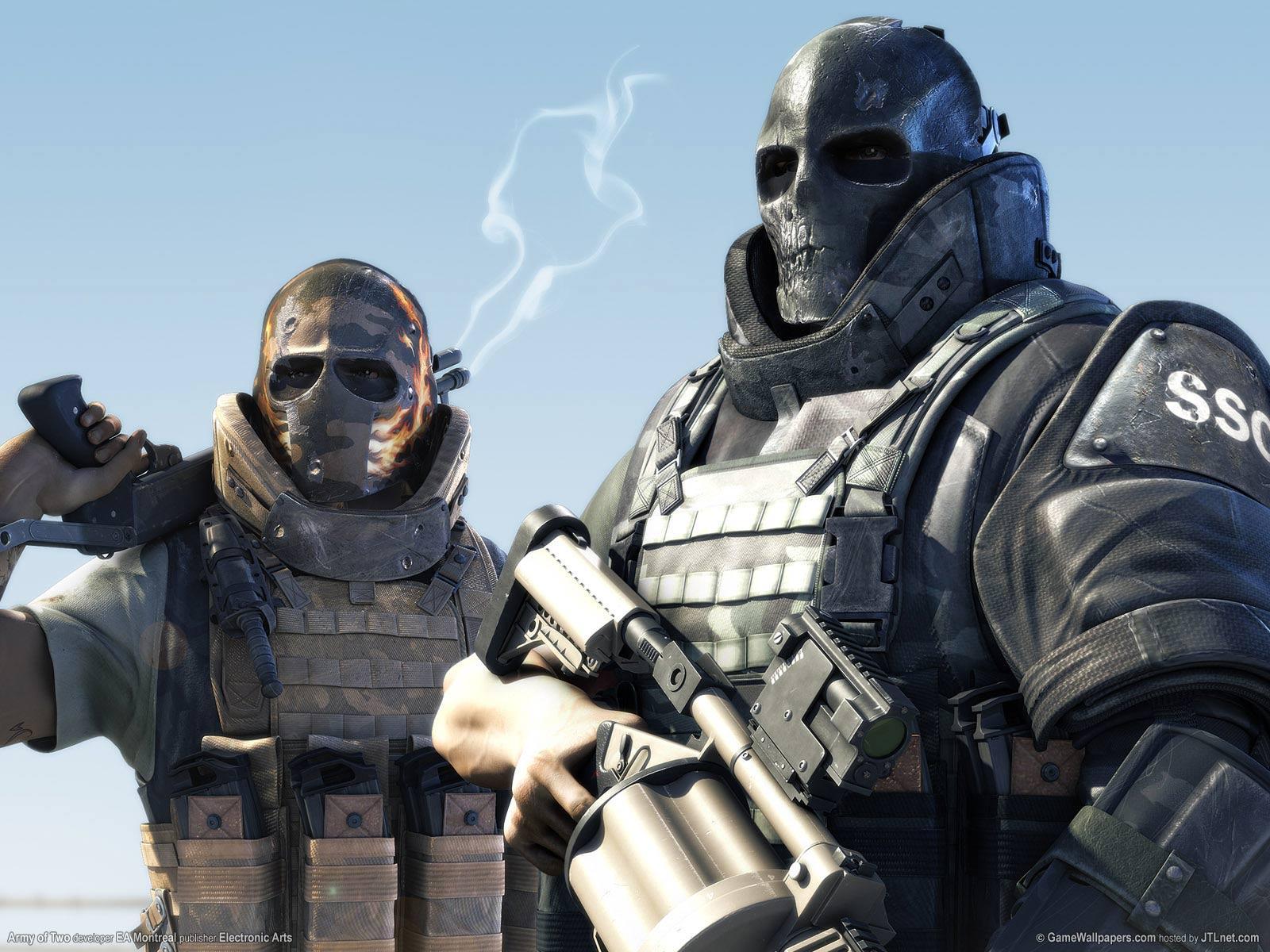 Desktop Wallpaper · Gallery · Games · Army of two. Free