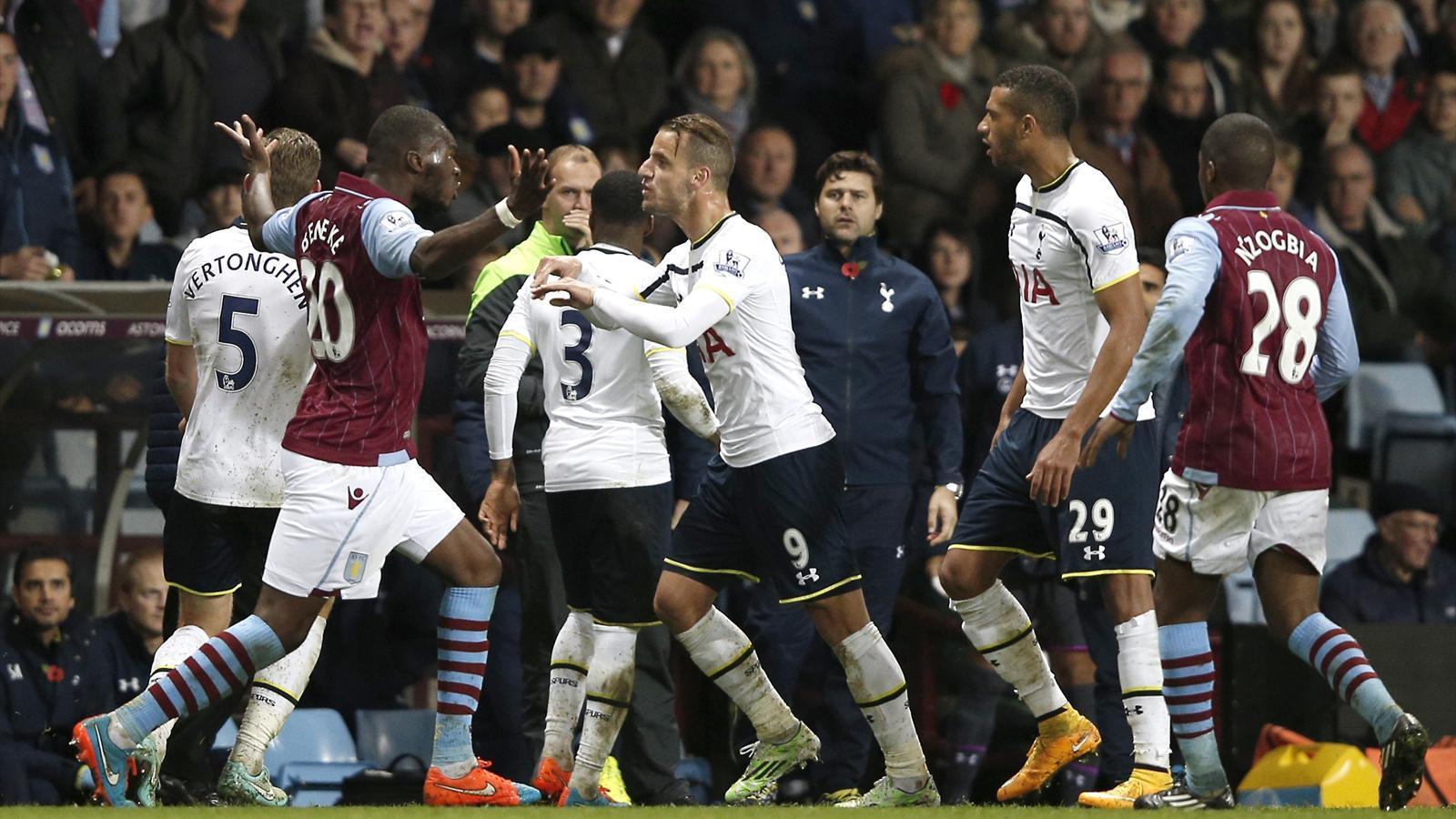 Villa And Spurs Charged By FA League 2014 2015