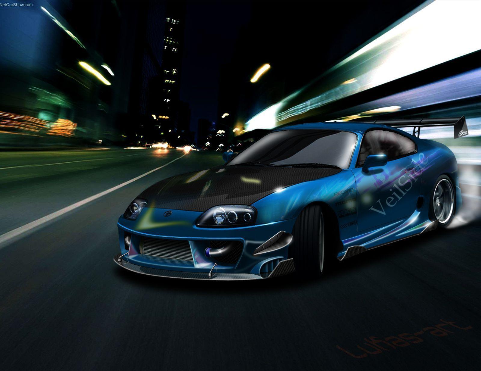 image For > Toyota Supra Drifting Wallpaper