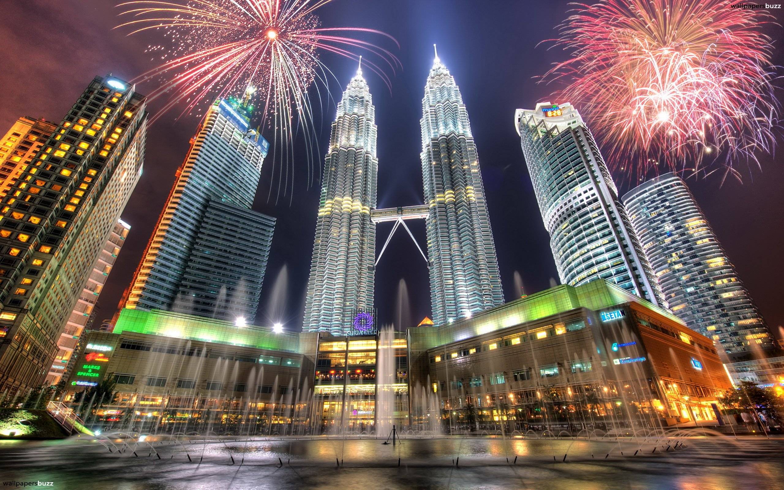 Petronas Towers HD wallpaper