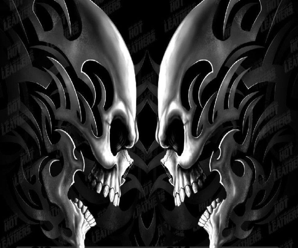 Skull free phone wallpaper abstraction download free