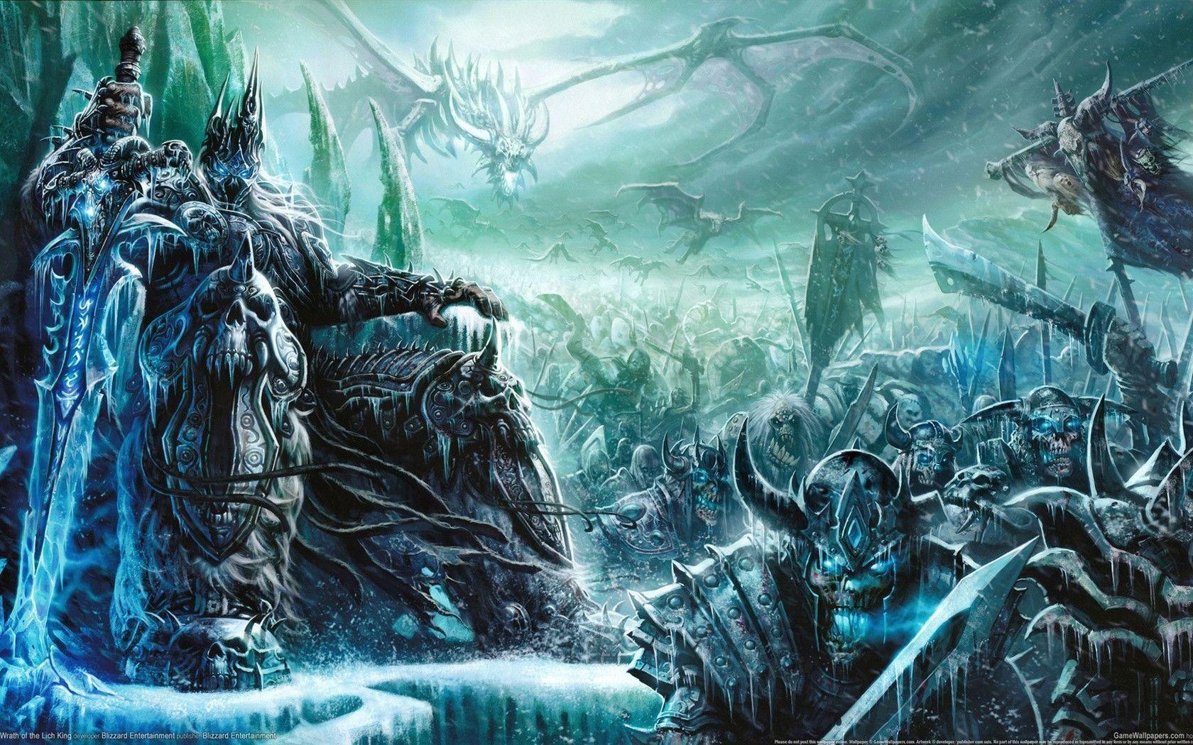 World of Warcraft: Wrath of the Lich King Wallpaperx1050