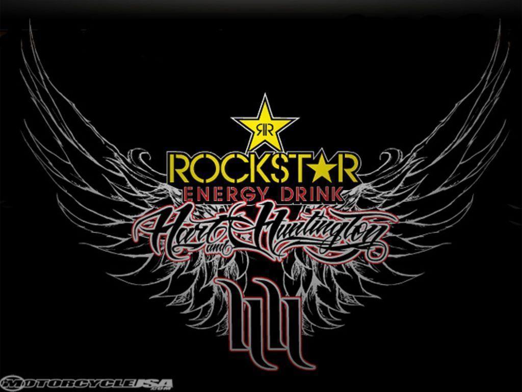 Wallpaper For > Rockstar Energy Logo Wallpaper