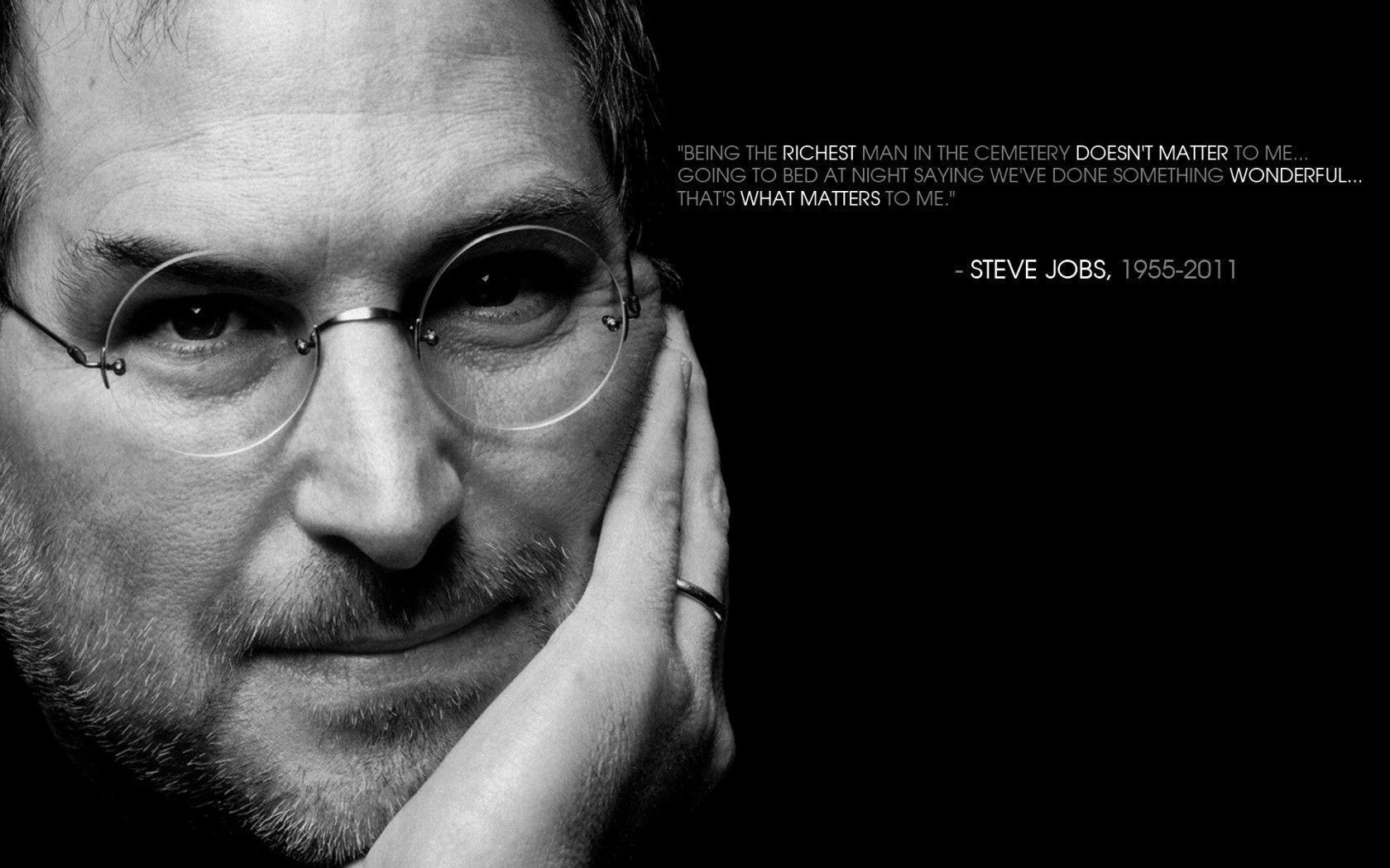 Steve Jobs Quote Desktop Pc And Mac Wallpaper