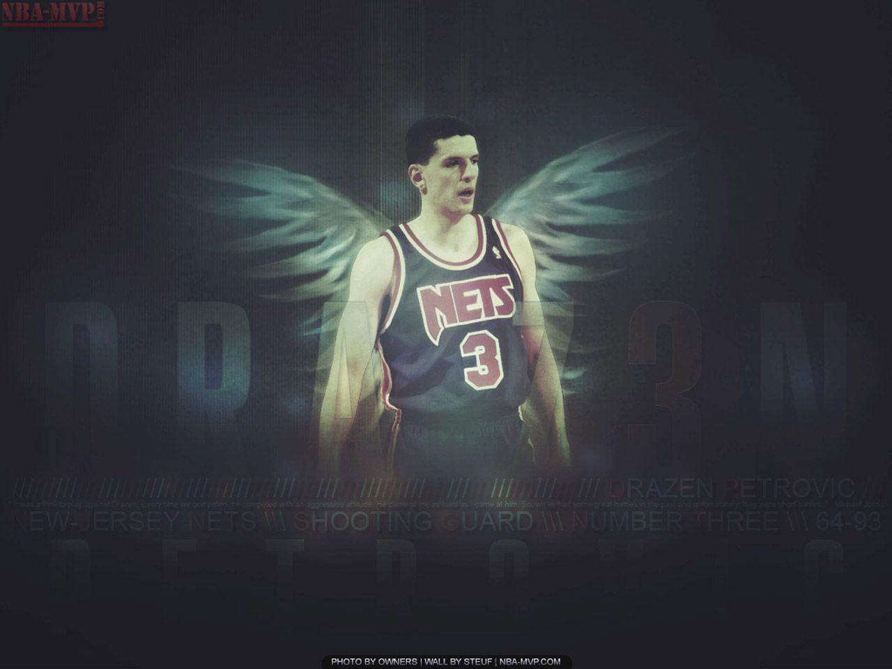 Drazen Petrovic Angel Wings Wallpaper