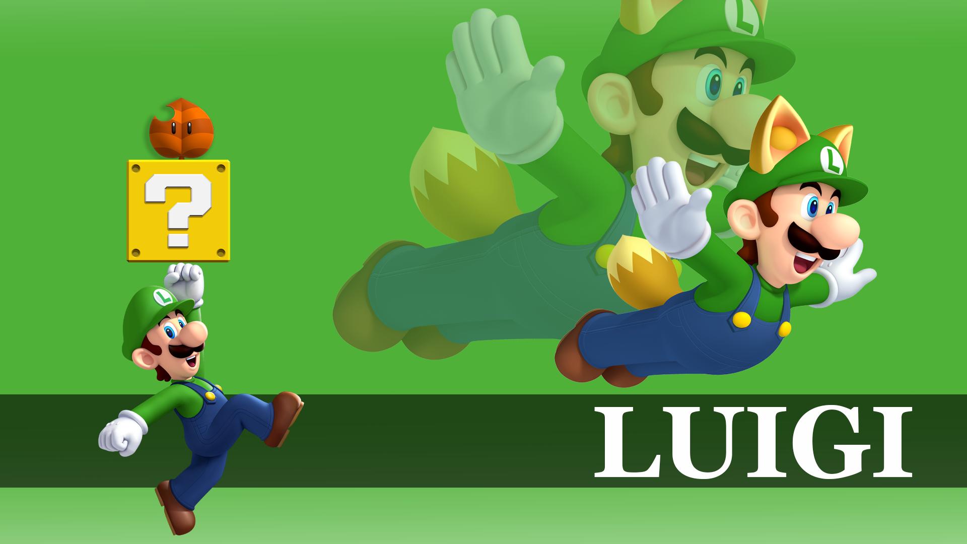 Luigi Wallpapers 1 by zupertompa.