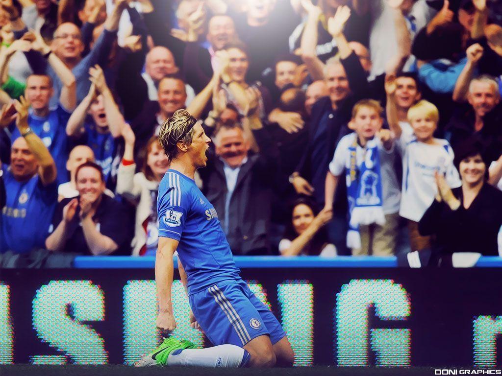 Free Wallpaper Torres and Chelsea funs 1024x768 wallpaper