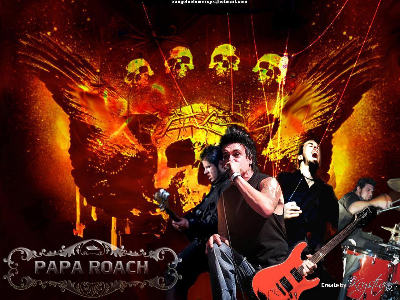 Pin Papa Roach Wallpaper