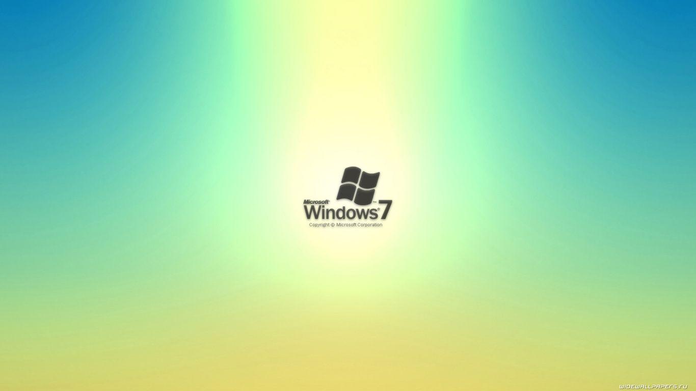 Wallpaper Windows 7 3d Resolution 1366x768 Image Num 44