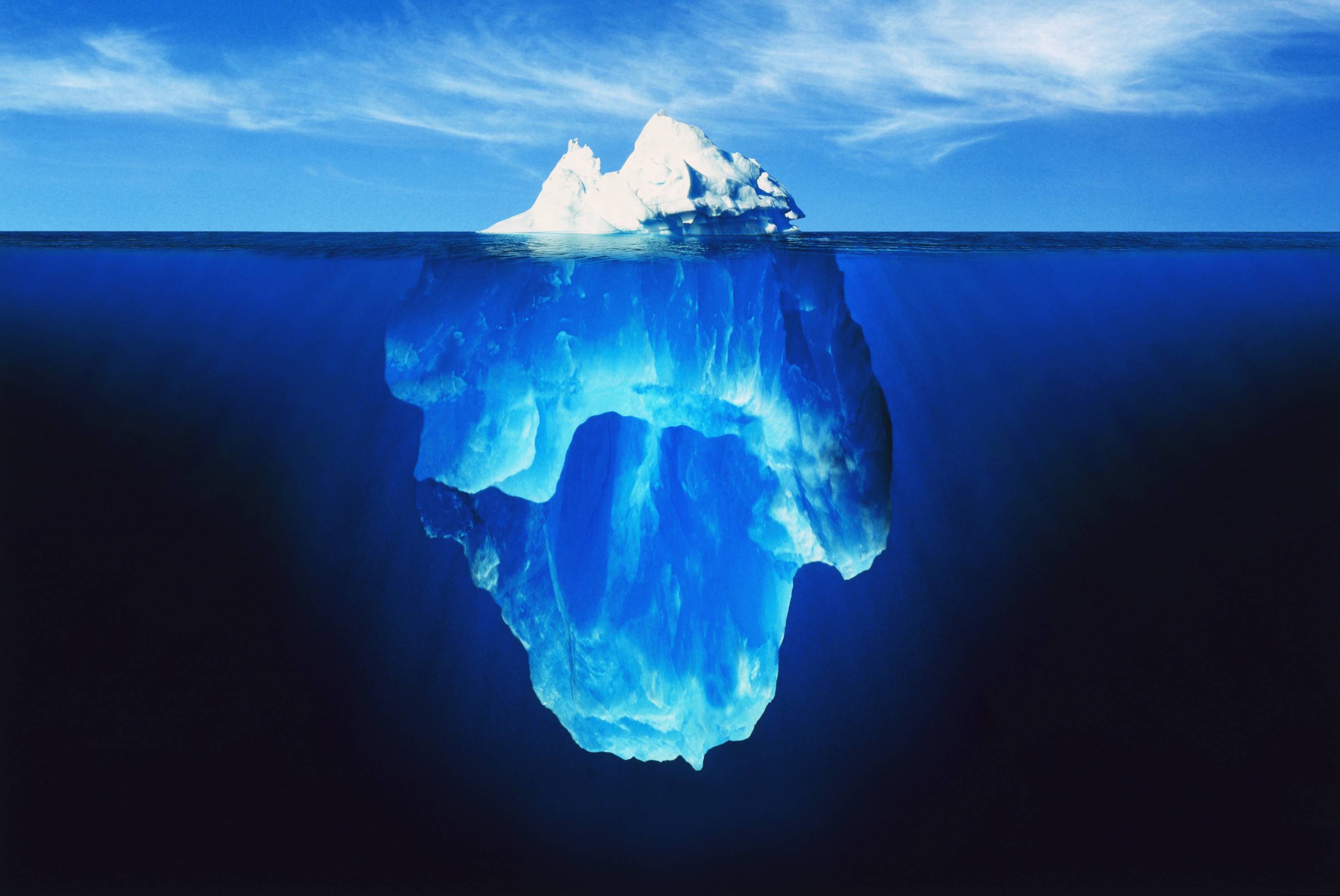 Download wallpaper iceberg, snow, glacier, nature free desktop