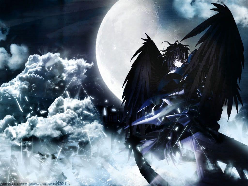 Wallpaper For > Anime Wolf Wallpaper