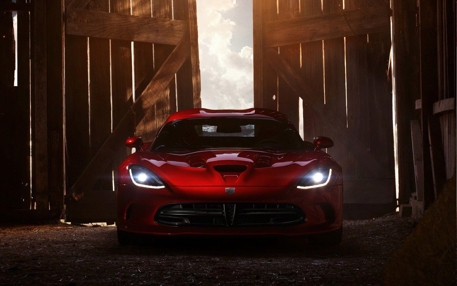 Dodge Srt Viper Gts Lights Car Tuning Hd Wallpaper Background Uhd