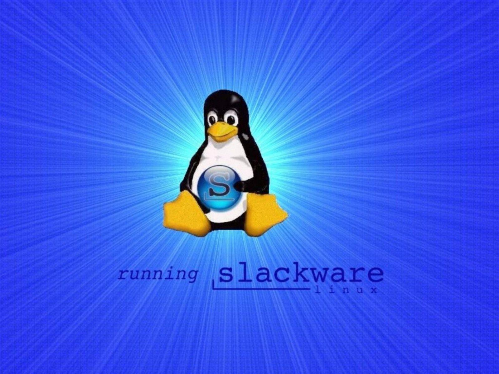 Slackware Blue Linux Wallpaper Computers Running Slack Linux