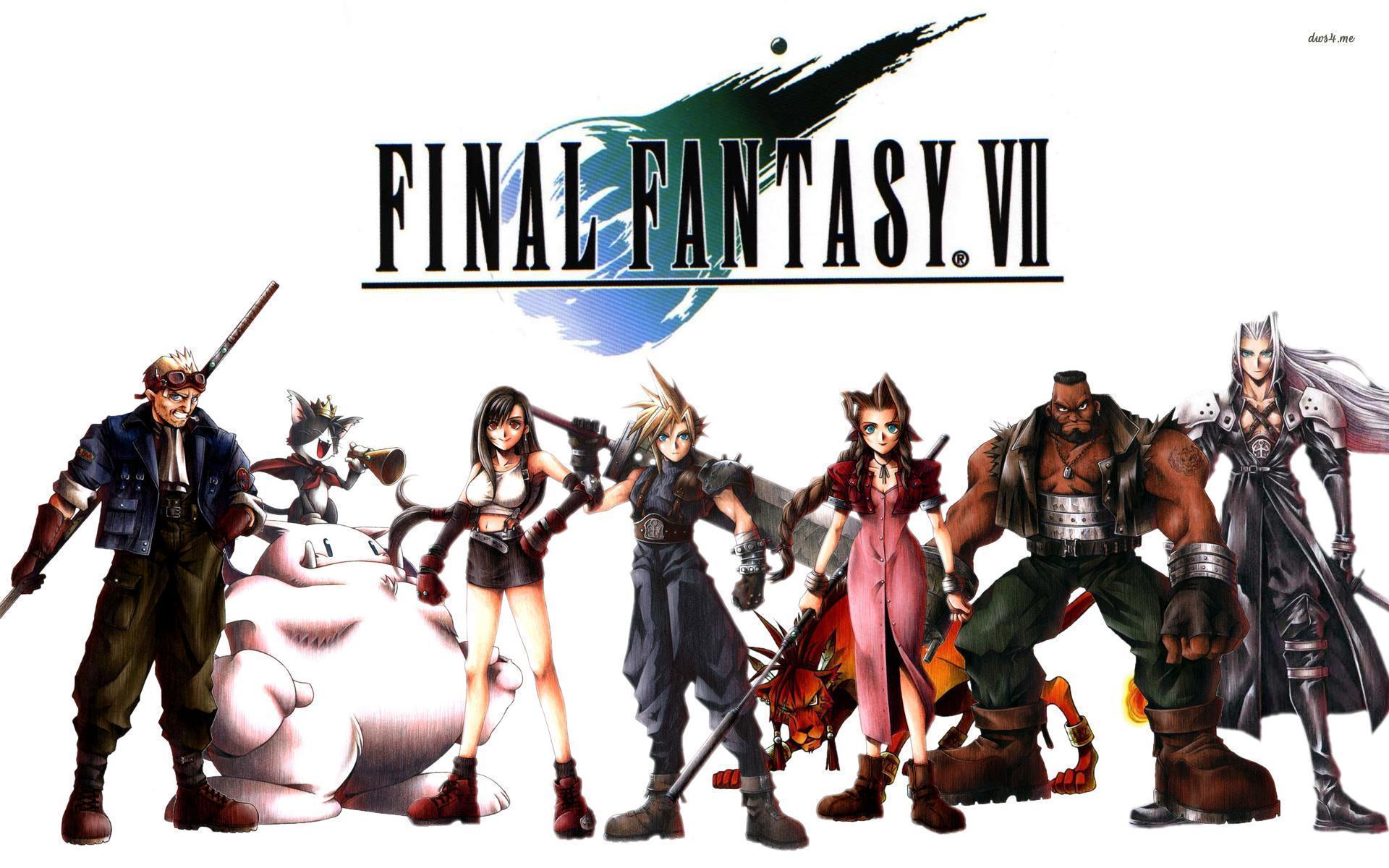Wallpaper For > Final Fantasy 7 Game Wallpaper