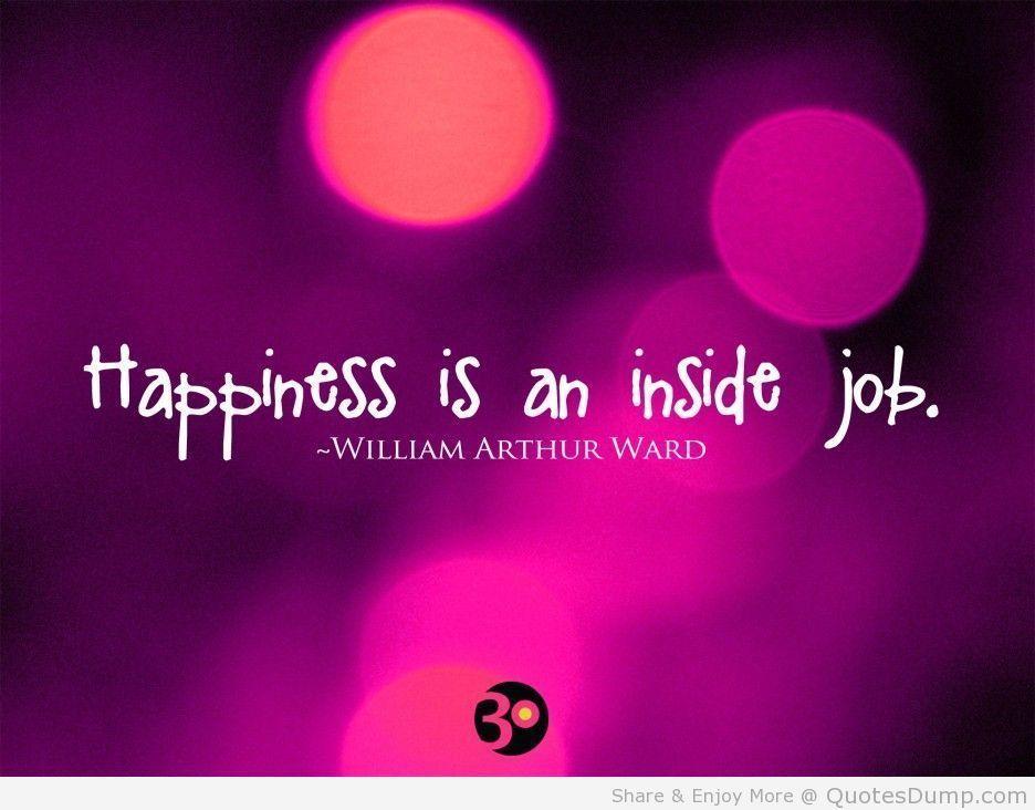 life Quotes happiness quote and sayings in purple background