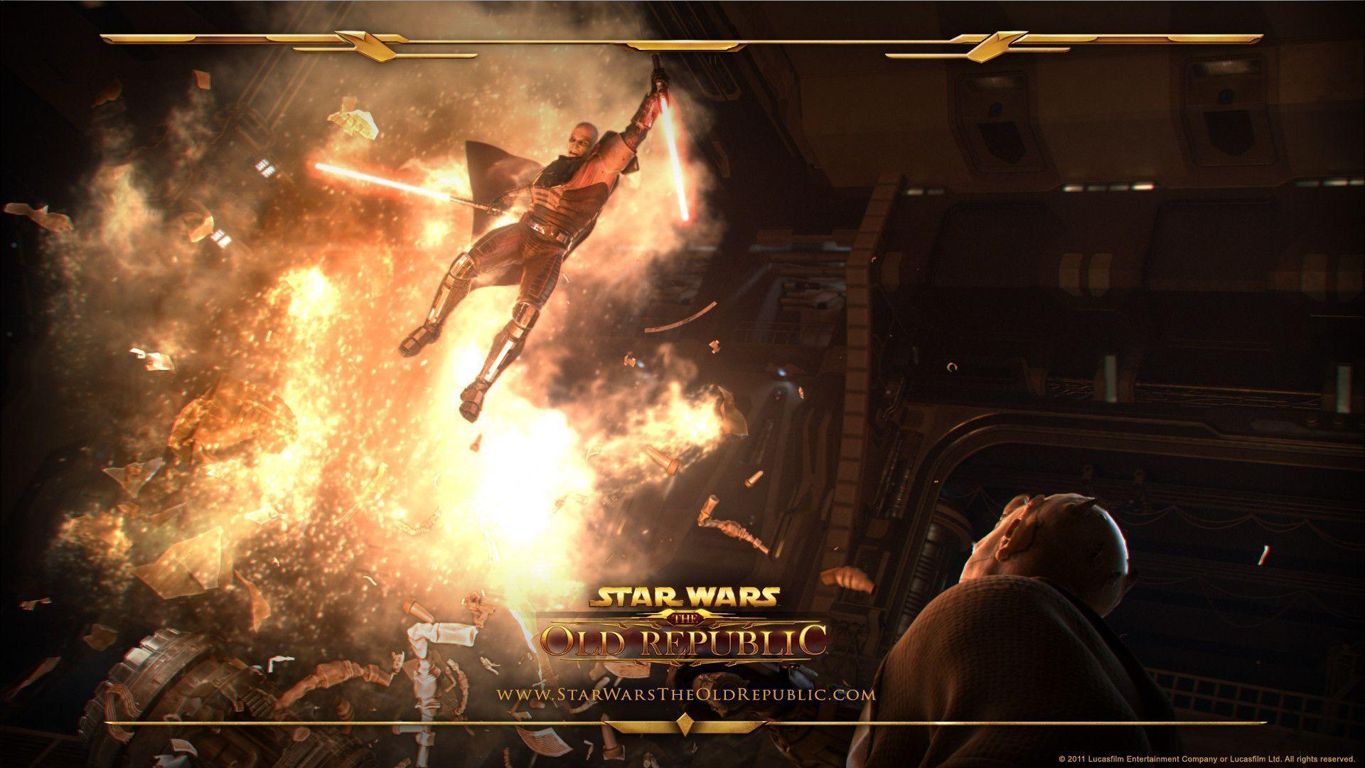 Star Wars the Old Republic HD wallpaper as TOR or SWTOR