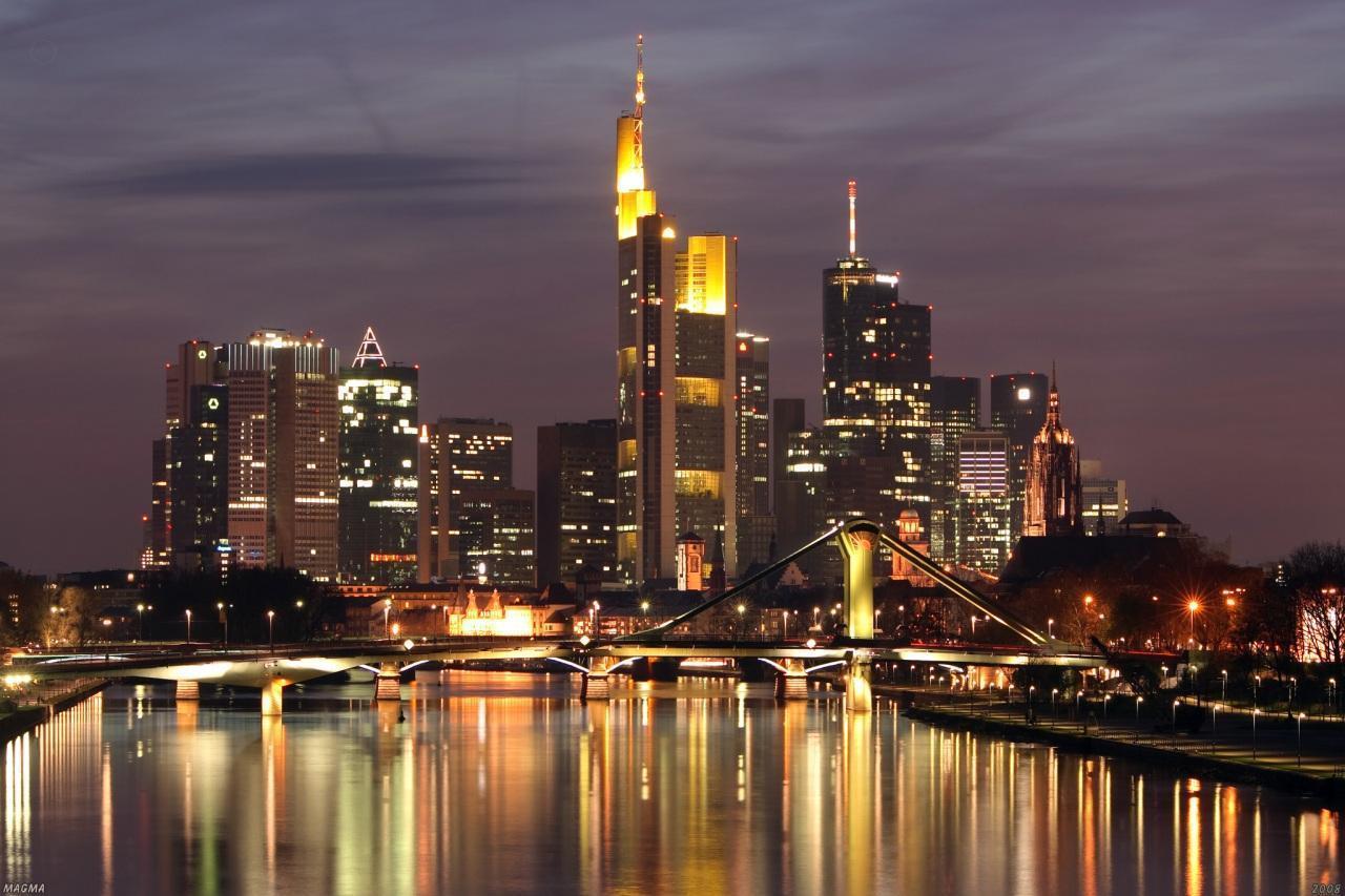 Frankfurt Skyline Wallpaper Atlanta Photo Shared