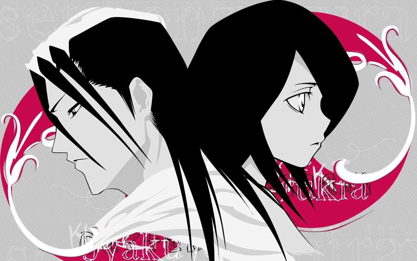 Bleach Biakuya and Rukia Wallpaper
