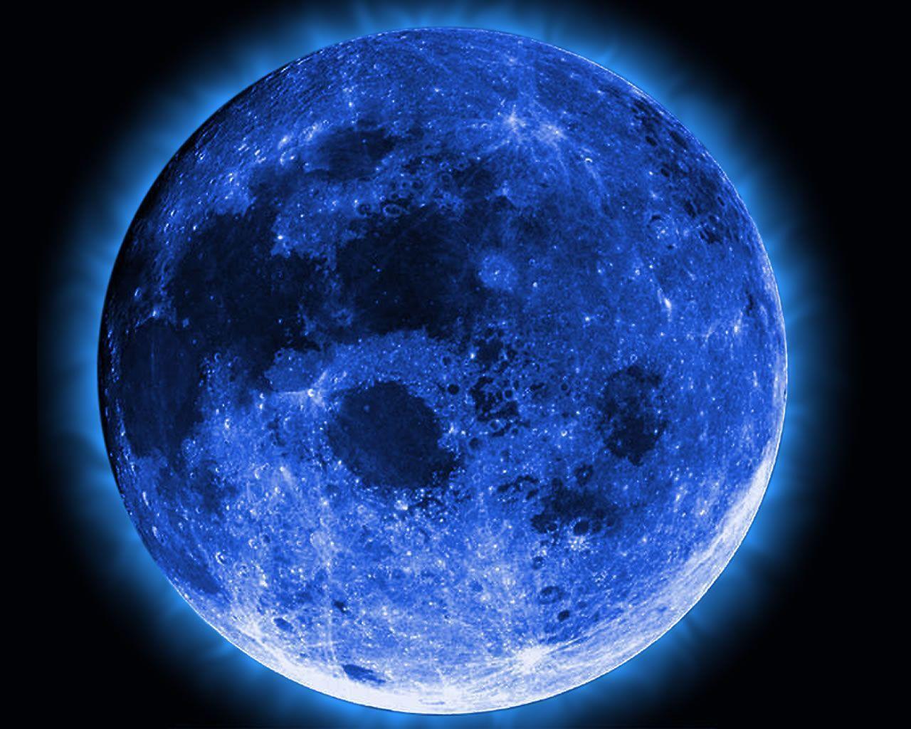 Wallpapers For > Anime Blue Moon Wallpapers