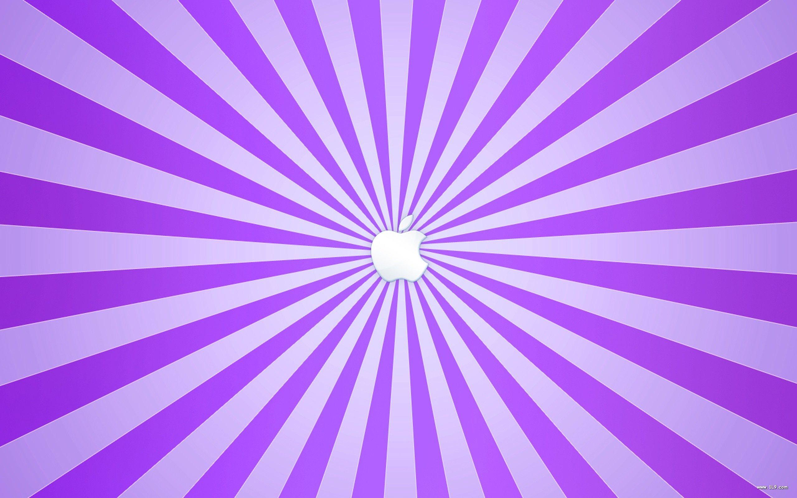 Apple Vector Purple Wid Wallpaper, Only HD Wide Wallpaper