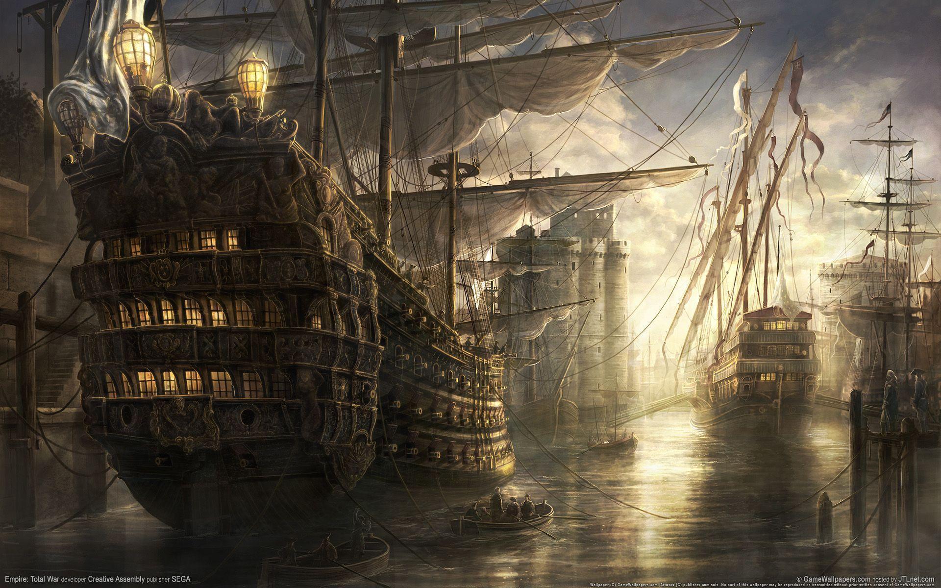 Pirate Ship Artwork