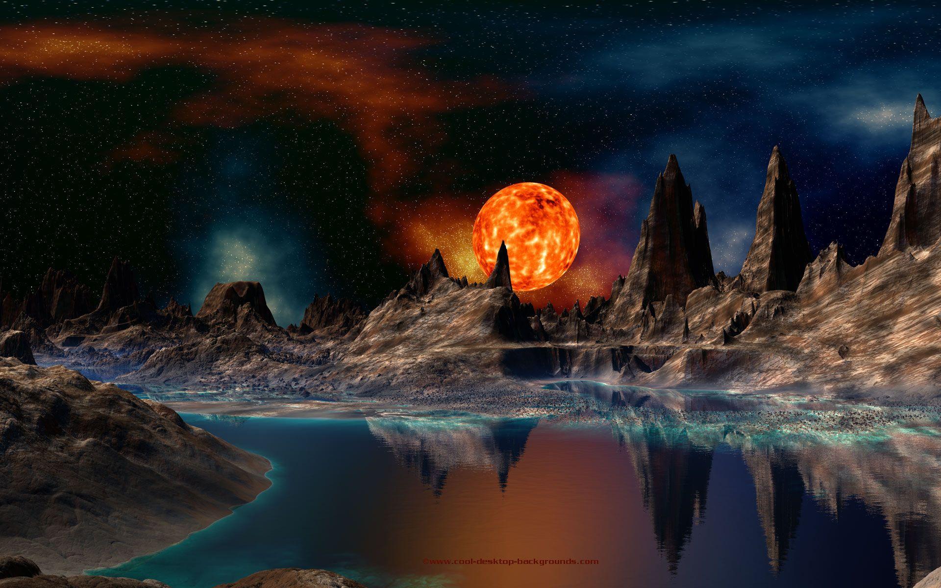 Desktop Space Backgrounds Wallpaper Cave