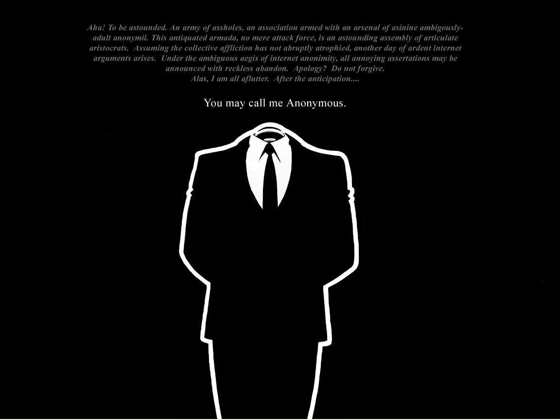 Anon Wallpapers - Wallpaper Cave