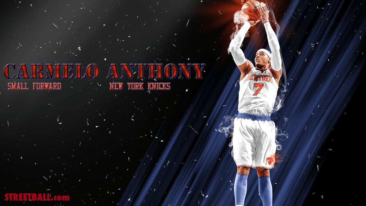 Carmelo Anthony The Scorer Knicks Wallpaper