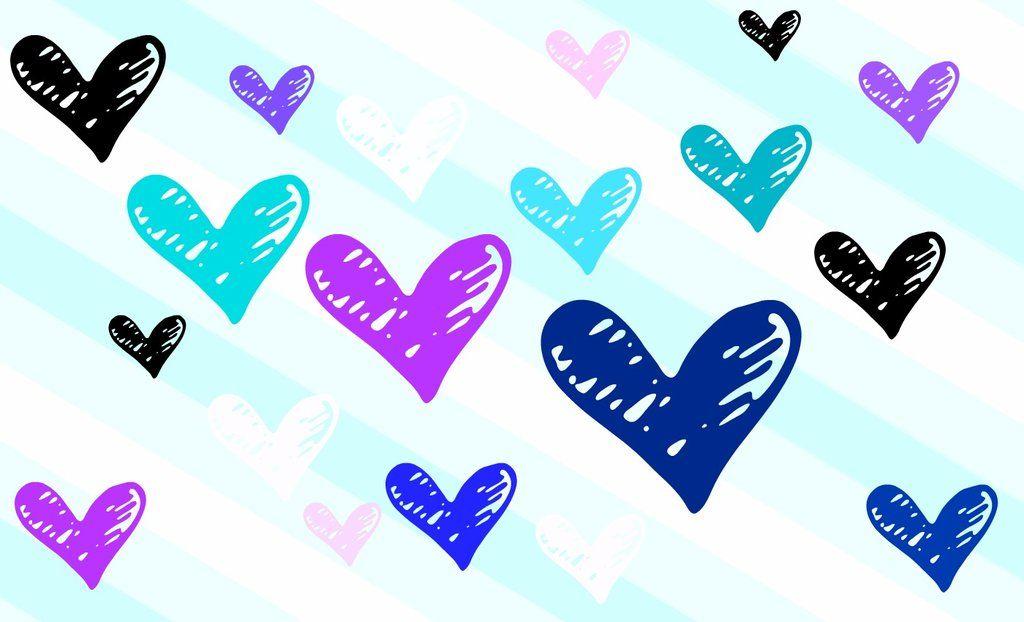 Cute Heart Background Tumblr Image & Picture