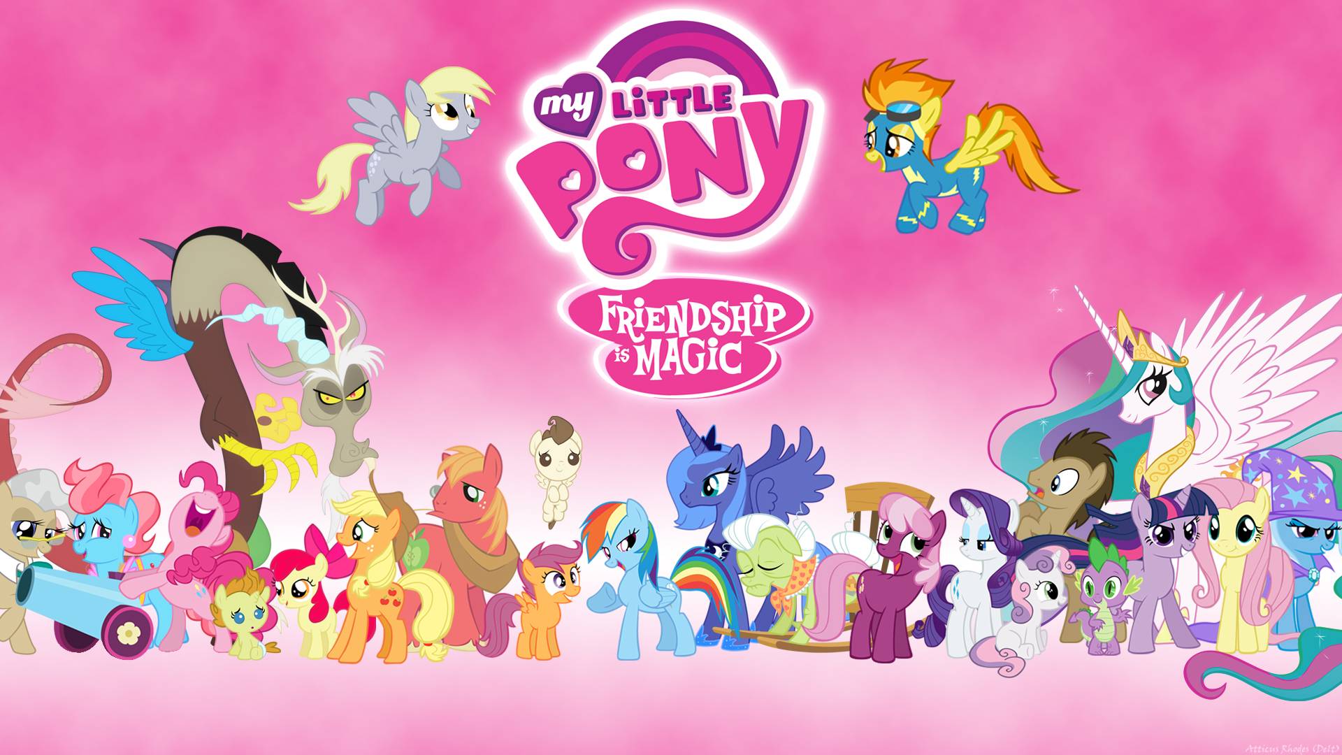 MLP:FIM Wallpaper Little Pony: Friendship is Magic Wallpaper