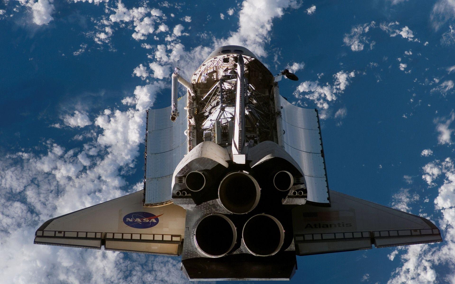 NASA Space Shuttle Atlantis desktop wallpaper