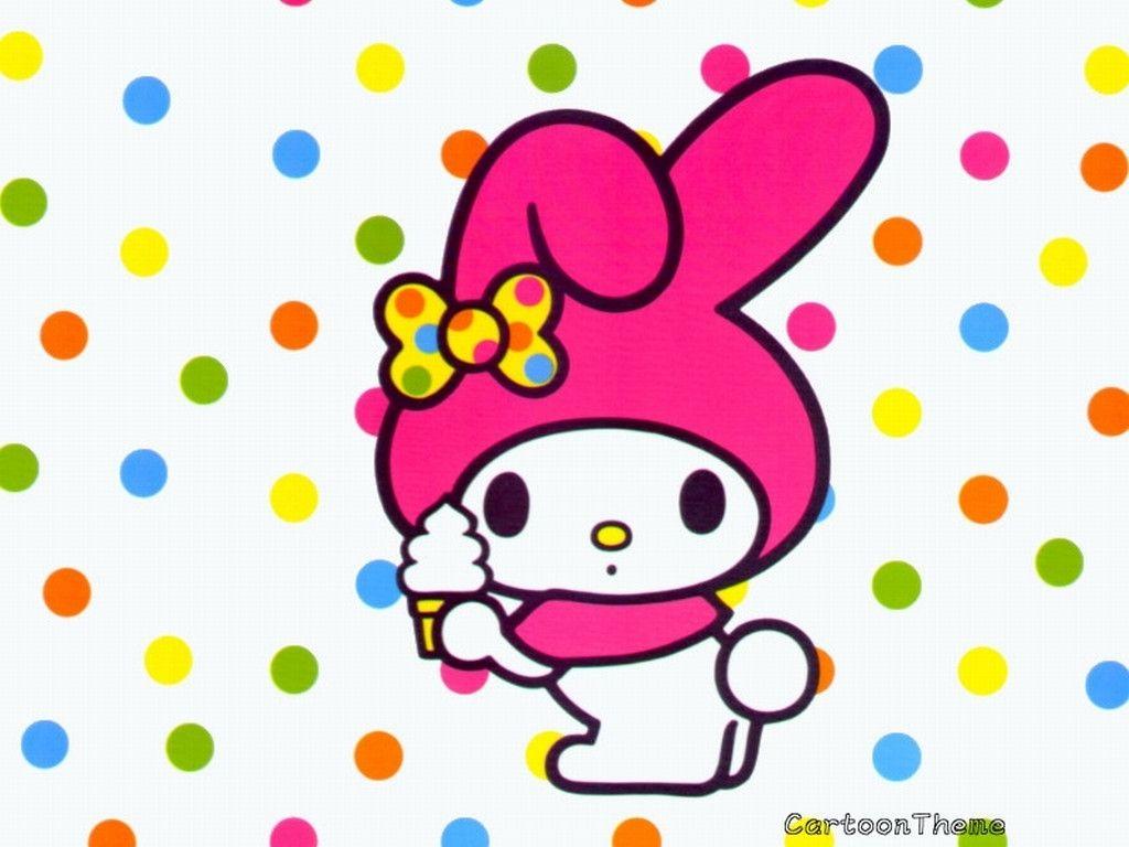My Melody Polkadot Picture HD Wallpaper For Desktop Background