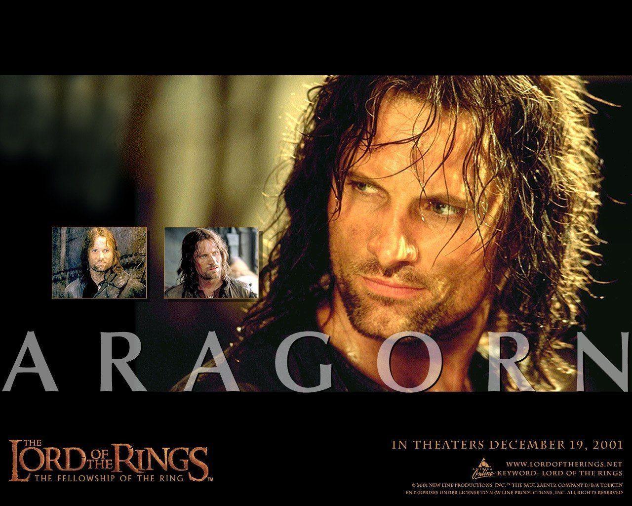Aragorn of the Rings Wallpaper