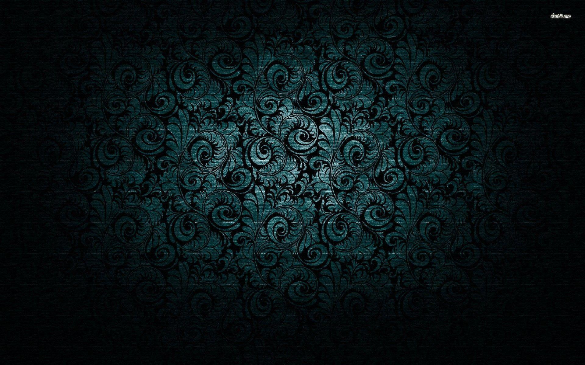 Swirly vintage pattern wallpaper wallpaper - #