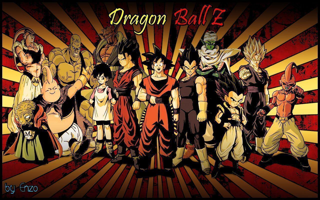 Dragon Ball Z Logo Wallpaper. Best Quality HD Wallpaper