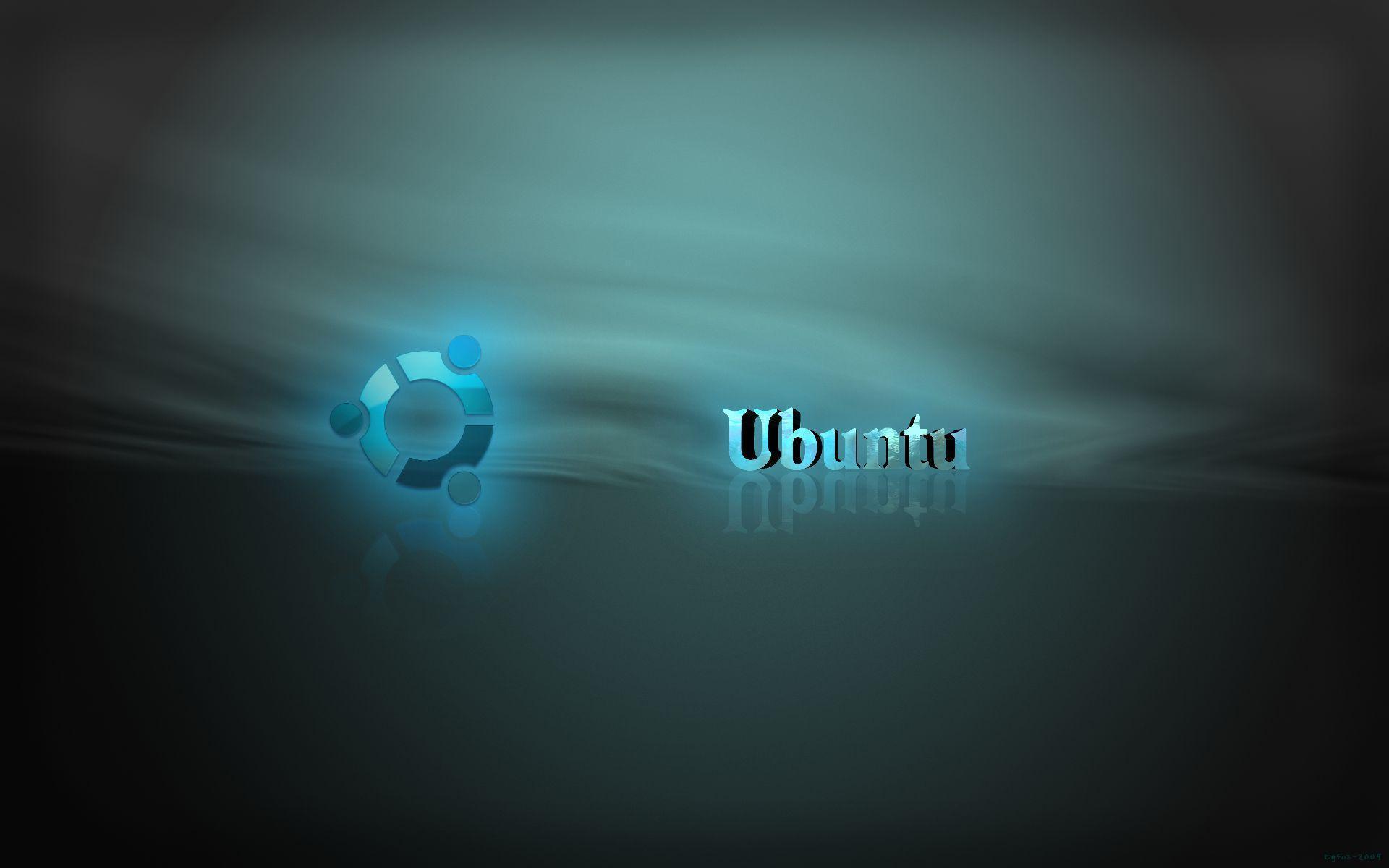 Blue Ubuntu Background wallpaper